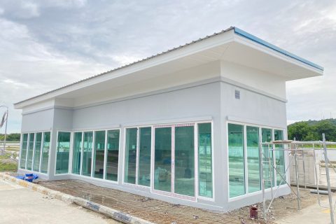 งานปรับปรุงสนามทดสอบขับรถพร้อมสิ่งก่อสร้างประกอบ ตามโครงการเพิ่มประสิทธิภาพการขอรับใบอนุญาตขับรถ ของสำนักงานขนส่งจังหวัดชลบุรี (เกี่ยวกับสนามทดสอบ)